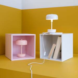 Dyberg Larsen Haipot LED asztali lámpa rózsaszín