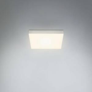 LED mennyezeti lámpa Flame, 21,2 x 21,2 cm, ezüst