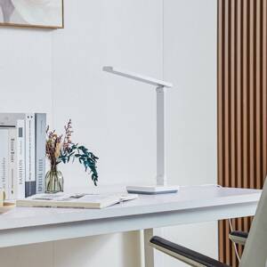 Lindby Rylas LED íróasztal-lámpa, fehér