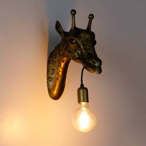 Lindby Nirvathia fali világítás zsiráf fém