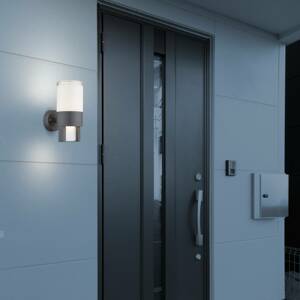 Nexa LED kültéri fali lámpa, antracit/opál