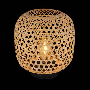 36671 LED napelemes deco lámpa bambusz kültéri