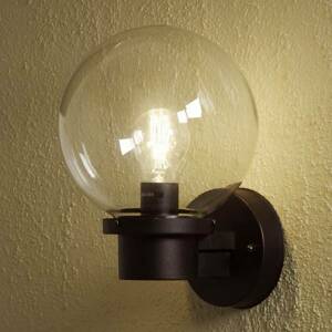 Nemi kültéri fali lámpa érzékelő nélkül, fekete