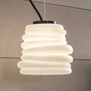 Karman Bibendum LED függő lámpa, Ø 15 cm, fehér
