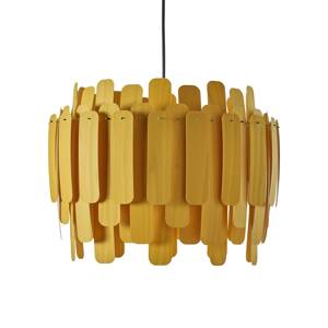 LZF Maruja fa függő lámpa, sárga