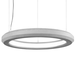 LED függő lámpa Materica belül Ø 60 cm beton