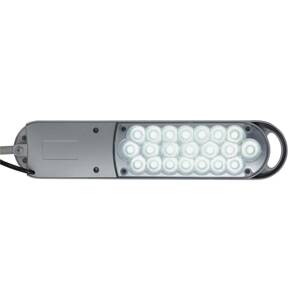 LED asztali lámpa Atlantic rögzítőtalpbal ezüst