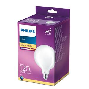 Philips LED Classic gömb lámpa E27 G120 13W matt