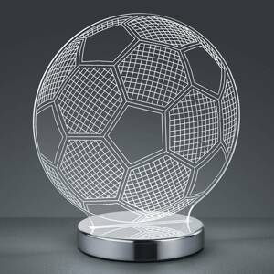 Ball 3D hologram asztali lámpa - vált. fényszín