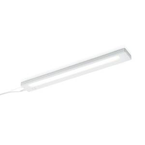 LED pult alatti lámpa Alino, fehér, hossza 55 cm