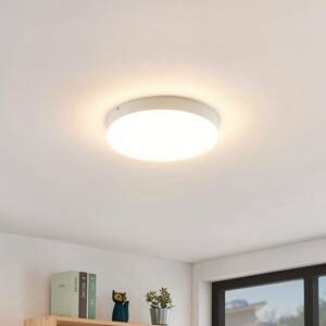 Lindby Leonta LED mennyezeti lámpa, fehér, Ø 25 cm