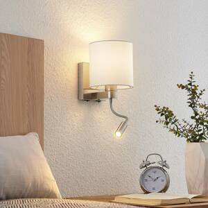 Lucande Brinja fali lámpa LED hajlítható kar fehér