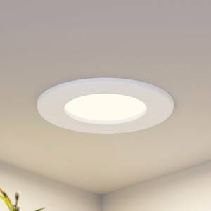 Prios Cadance LED beépíthető lámpa, fehér, 11,5 cm