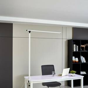 Prios Zyair LED irodai csíptetős lámpa, fehér